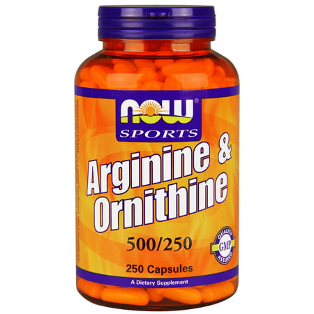 NOW Foods Arginine Ornithine Now Foods 250 Capsules - 733739000422