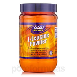 Now Sports Nutrition, L-Leucine Powder, Builds Lean Tissue*, Amino Acids, 9-Ounce (B00K9IKVW0) - 733739002419
