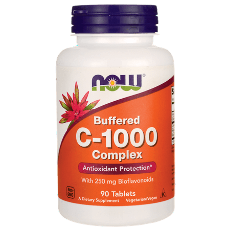 NOW Foods - Vitamin C-1000 Buffered Complex - 90 Tablets - 733739007001