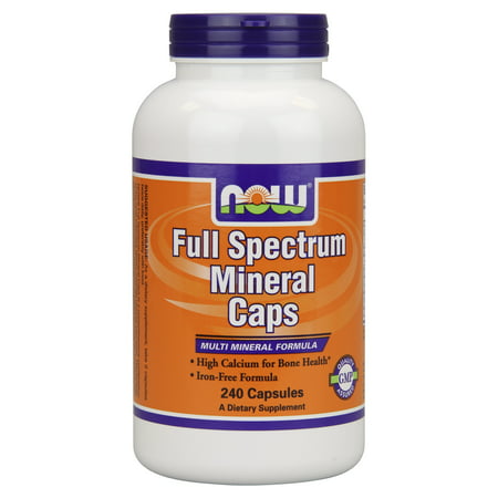 NOW Foods Full Spectrum Mineral Capsules 240 Capsules - 733739015457