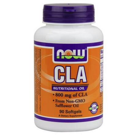 NOW Foods CLA 800 mg Weight Loss Softgels 90 Ct - 733739017277