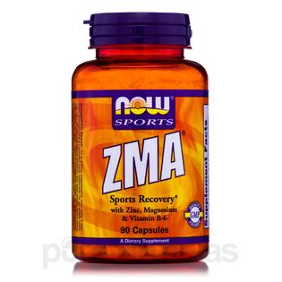 NOW Sports Nutrition, ZMA (Zinc, Magnesium and Vitamin B-6), Enhanced Absorption, Sports Recovery*, 90 Capsules (B0013OZGQ0) - 733739022004