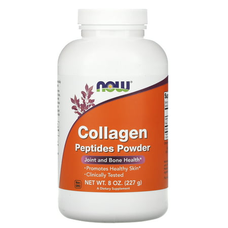 Collagen Peptides Powder 8 oz (227 g) NOW Foods - 733739030863