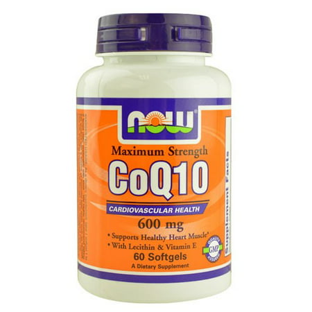 CoQ10 600 mg - 60 Softgels by NOW Foods - 733739031822