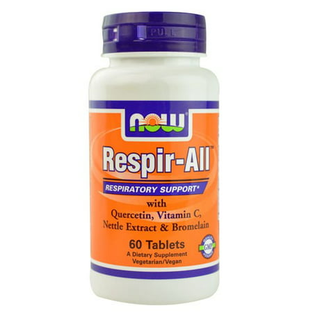 NOW Foods Vegetarian Respir-All Respiratory Support 60 Ct - 733739032829