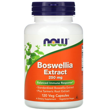 Boswellia Extract 250 mg 120 Veg Capsules NOW Foods - 733739046147