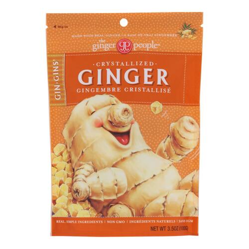 Ginger People - Crystallized Ginger - Case Of 12 - 3.5 Oz. - 734027905016