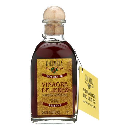 Columela Vinegar - Sherry - 50 Yr - Case Of 6 - 8.33 Fl Oz - 734492497979
