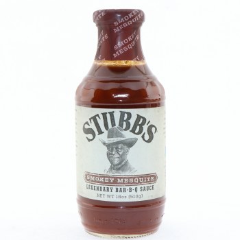 Smokey mesquite legendary bar-b-q sauce - 0734756000068