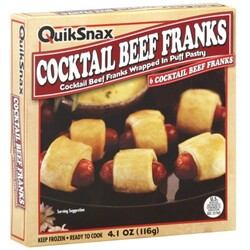 Quik Snax Beef Franks - 735199441005