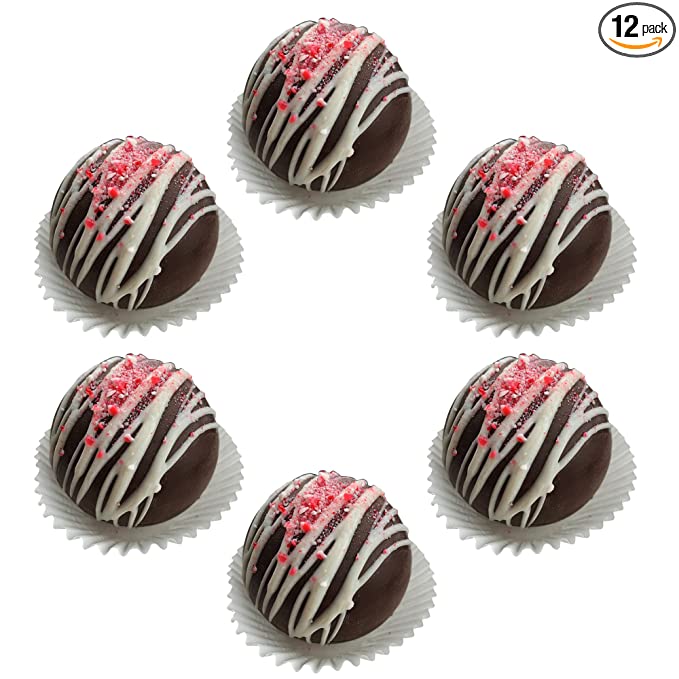  Hot Chocolate Bomb Yani soul fill with marshmallows ,Gourmet chocolate ,trending ,Hot Chocolate Bomb the Christmas candy Hot chocolate Bomb 3 inch each 12 Count  - 735202993491