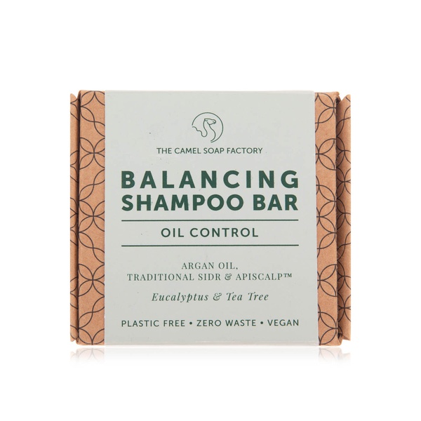 The Camel Soap eucalyptus and tea tree (balancing) shampoo bar - Waitrose UAE & Partners - 735816879075