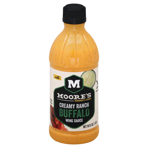 Mild Creamy Ranch Buffalo Wing Sauce, Mild Creamy Ranch Buffalo - 735995090100