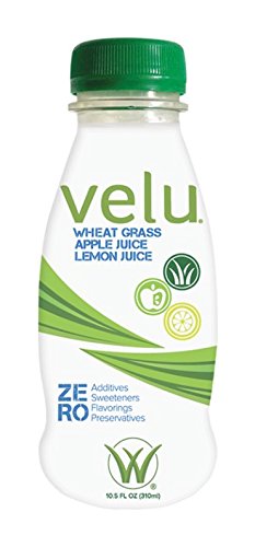 Velu Wheat Grass Apple Lemon Beverage (Case of 6 Bottles) - 736211854667