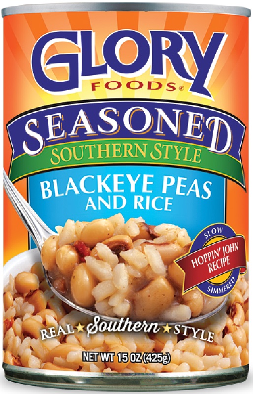 GLORY FOODS: Blackeye With Rice Beans, 15 oz - 0736393510016