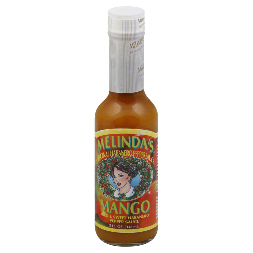MELINDAS: Sauce Hot Mango, 5 oz - 0736924182873