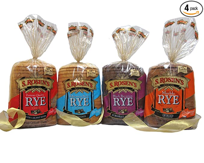  S.Rosen's Rye Bread Combo Pack  - 737118377235