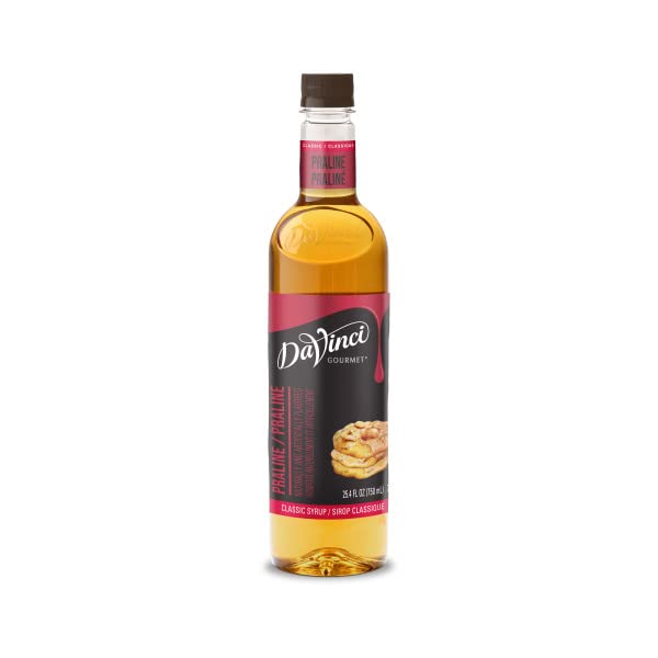 DaVinci Gourmet Classic Praline Syrup 25.4 Fl Oz (Pack of 1) - 737384002404