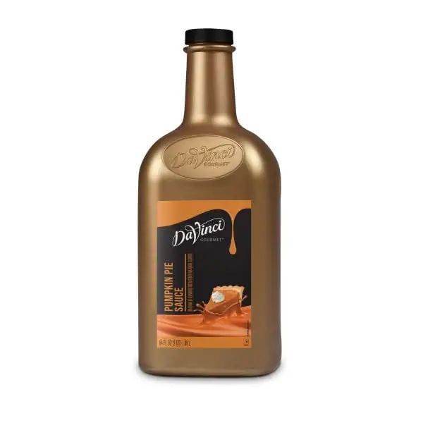  DaVinci Gourmet Sauce, Pumpkin Pie, 64 Ounce Bottle  - 737384062118