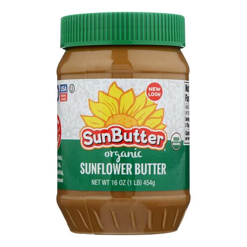 Sunbutter Sunflower Butter - Organic - Case Of 6 - 16 Oz. - 0737539190499