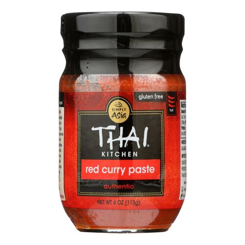 THAI KITCHEN: Red Curry Paste, 4 oz - 0737628003006