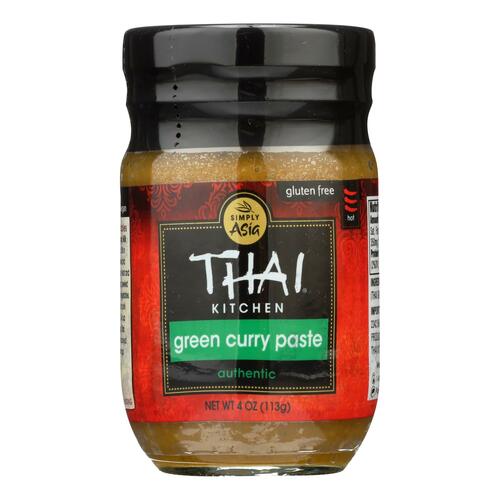 THAI KITCHEN: Green Curry Paste, 4 oz - 0737628004003