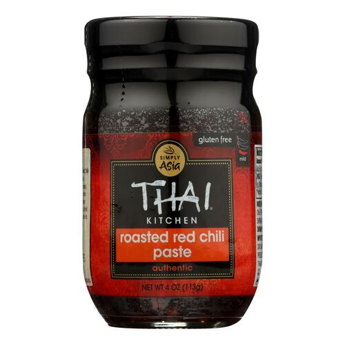 THAI KITCHEN: Roasted Red Chili Paste, 4 oz - 0737628006007