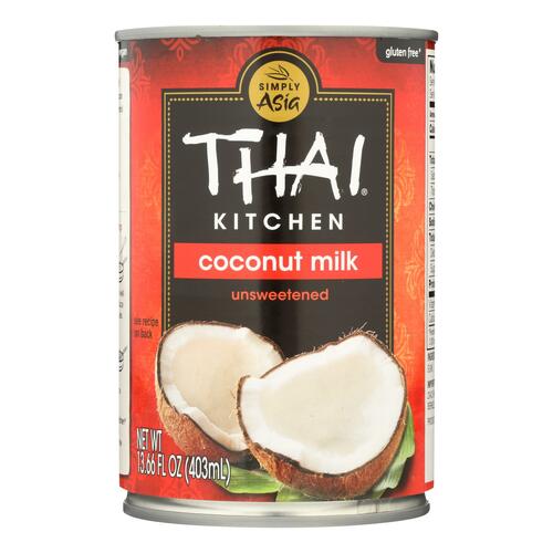 THAI KITCHEN: Coconut Milk Unsweetened, 14 oz - 0737628011506