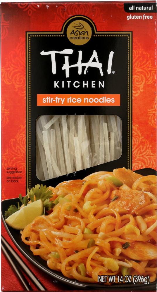 THAI KITCHEN: Stir-Fry Rice Noodles, 14 oz - 0737628025251