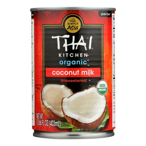 THAI KITCHEN: Organic Coconut Milk, 14 oz - 0737628079506