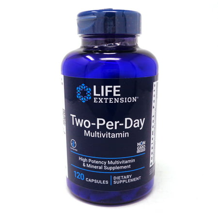 Two-Per-Day Multivitamin 120 capsules - 737870231417