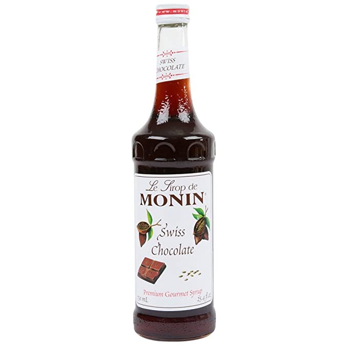 MONIN CHOCOLATE SWISS Chocolate, 750 ml bottle - 738337007620