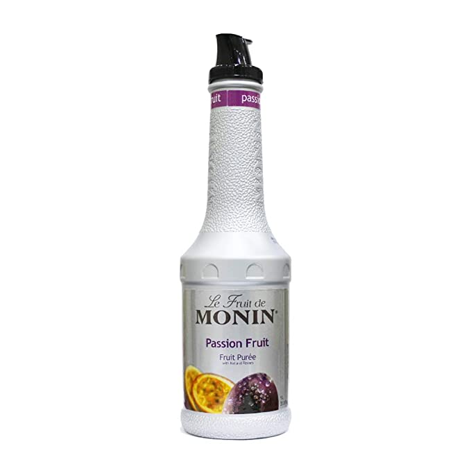  Monin Passion Fruit Puree 1 L 33.8 Fluid Ounces  - 738337885075