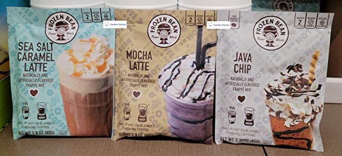 Frozen Bean Frappe Blends 3 Flavors - 738577881950