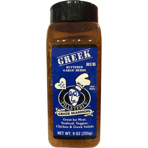  Pilleteris Greek Seasoning Rub, 9 Ounce  - 739263000235