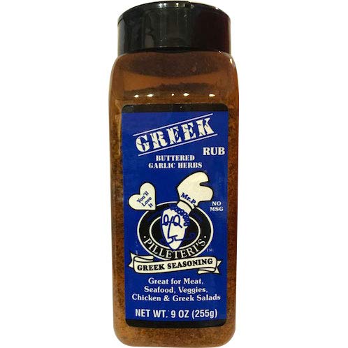 Pilleteris Greek Seasoning Rub, 9 Ounce - 739263000235