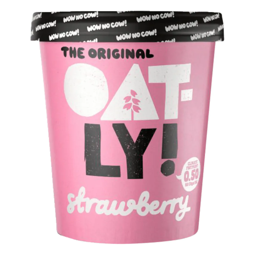 Oatly Bechereis Strawberry vegan 500ml - 7394376618895