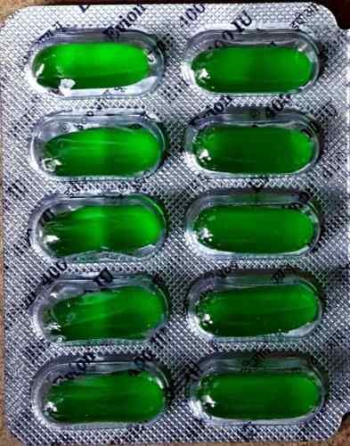 50 Evion Capsules Vitamin E For Glowing Face Strong Hair Acne Nails Glowing Skin 400mg - 740812301079