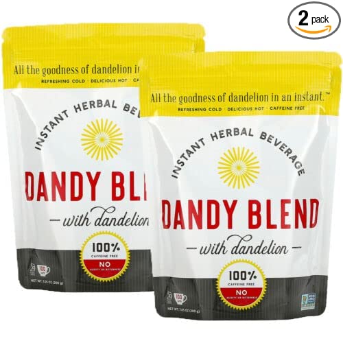  Two bags of Original Dandy Blend Instant Herbal Beverage with Dandelion, Two 7.05 oz. bags ( two 200g. bags)  - 880773655962