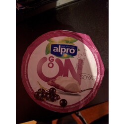 alpro GO ON Soya-Quark - Schwarze Johannisbeere - 7414888787251