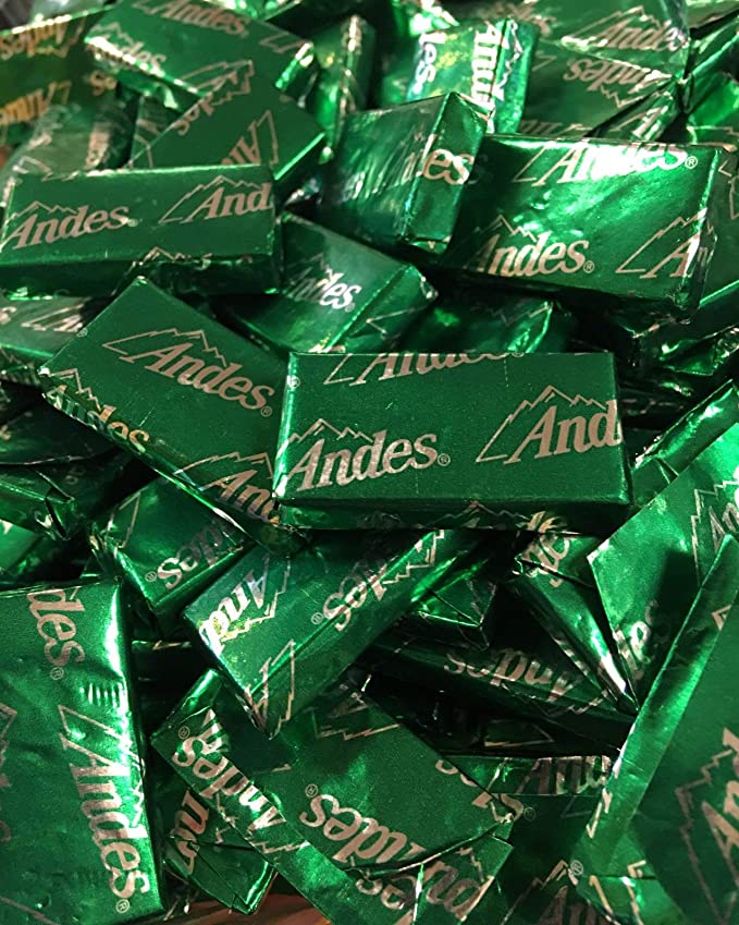  Andes Crème de Menthe 3 POUND Bulk After-Dinner Chocolate Mints  - 741807792544