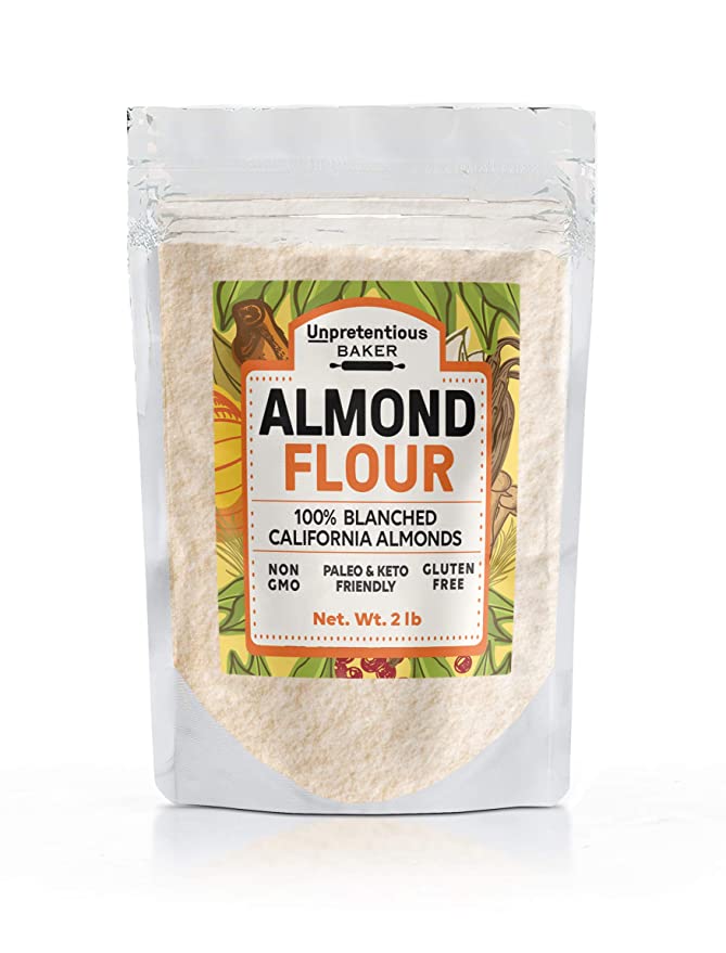  Almond Flour By Unpretentious Baker, 2 lb, Cookies, Cakes, Muffins and Breads  - 742309352984