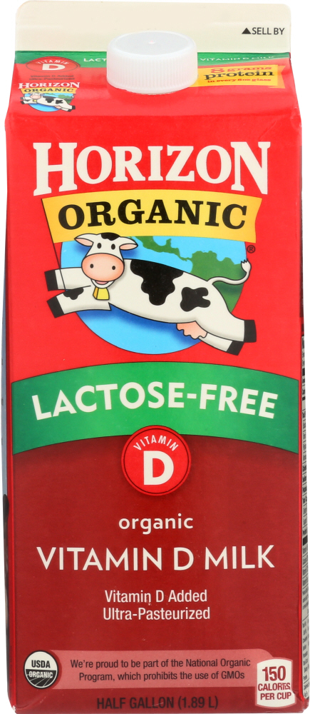 Organic Lactose-Free Vitamin D Milk - 742365005398
