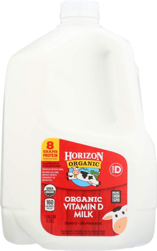HORIZON: Organic Vitamin D Milk, 128 oz - 0742365006791