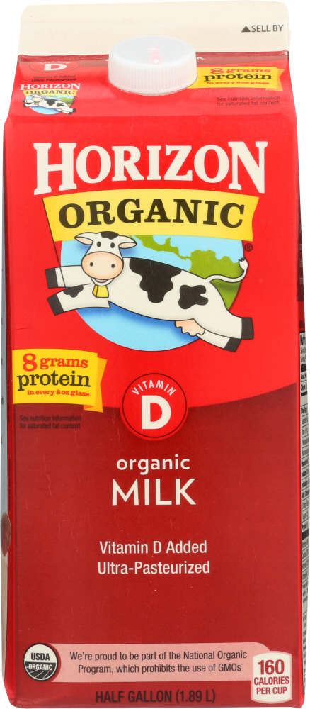 HORIZON: Organic Whole Milk, 64 oz - 0742365264955