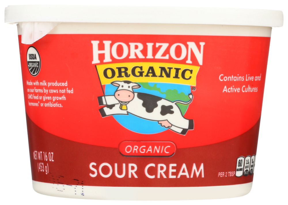 Horizon Organic, Organic Sour Cream - 742365316609