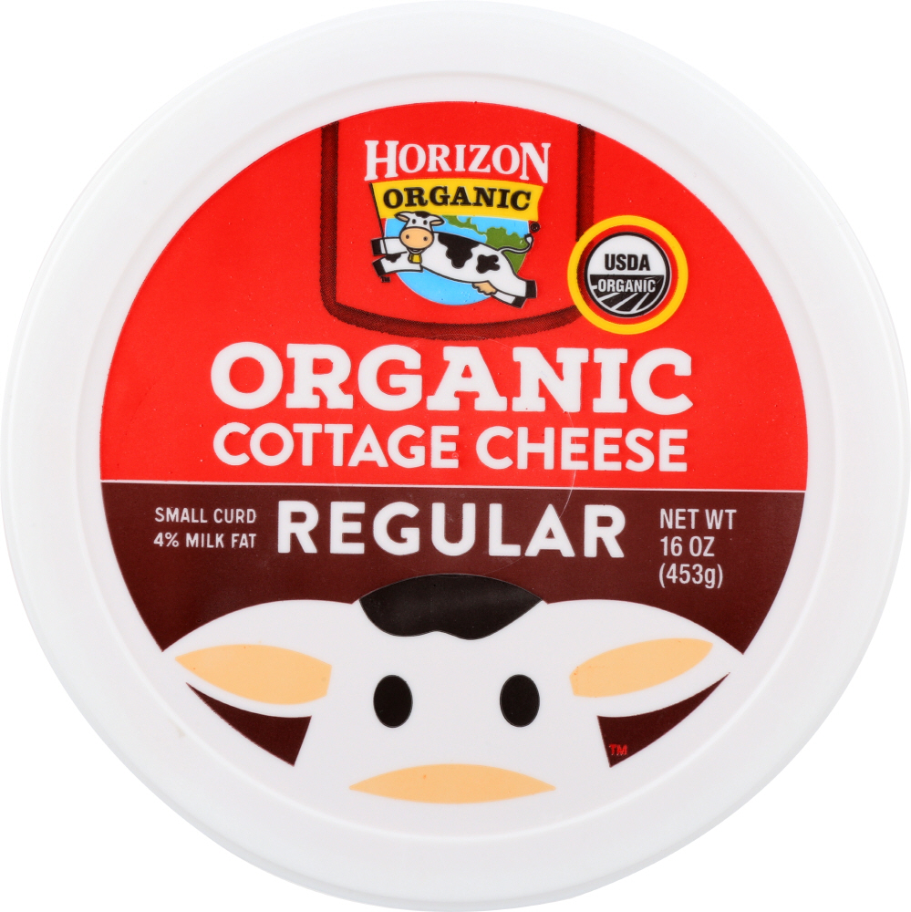 HORIZON: Organic Cottage Cheese, 16 oz - 0742365716003