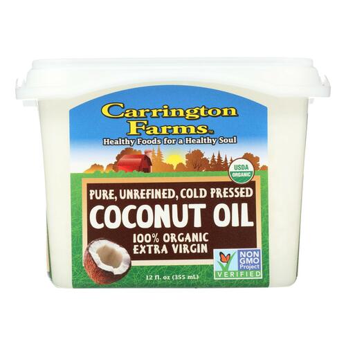 Organic Unrefined Virgin Coconut Oil - 742392701140