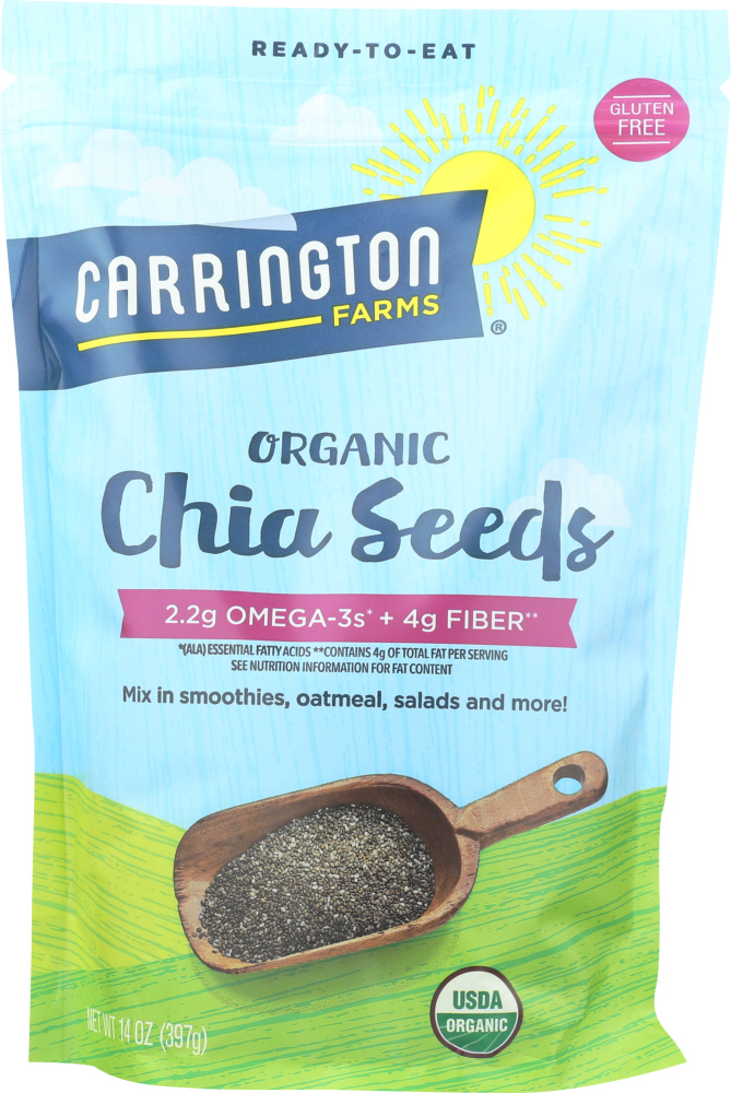 CARRINGTON FARMS: Organic Chia Seed, 14 oz - 0742392757161