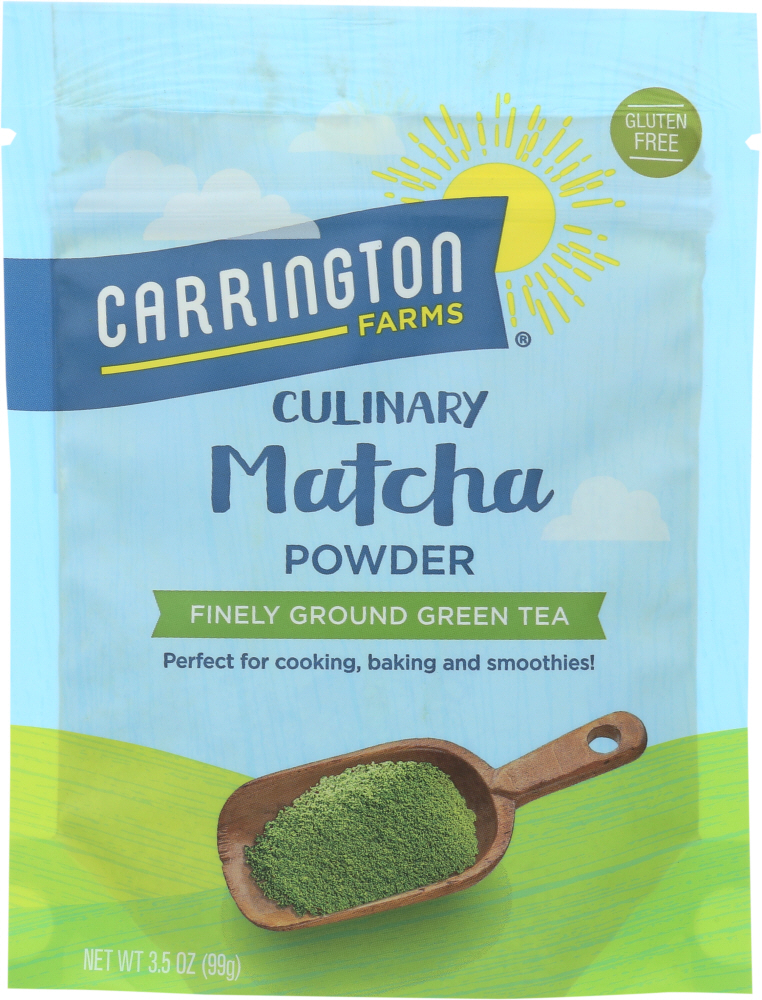 CARRINGTON FARMS: Matcha Tea Powder, 3.5 oz - 0742392930335